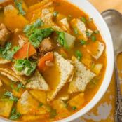 Fast & Easy Turkey Tortilla Soup